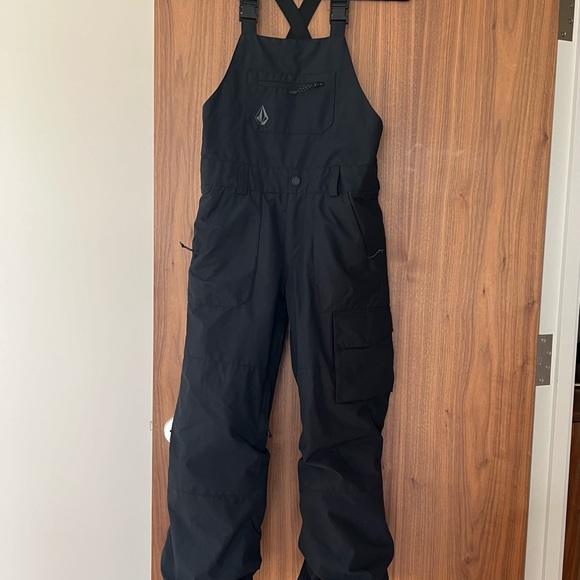Volcom Barkley Insulated Bib Overalls kids M/10 youth. Excellent condition. - Picture 2 of 4